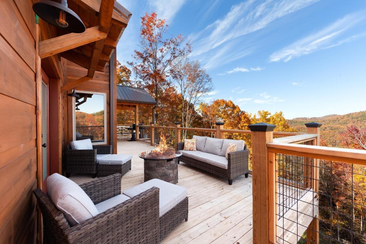 Thunder Mountain Lodge Cabin Севьервилл Экстерьер фото